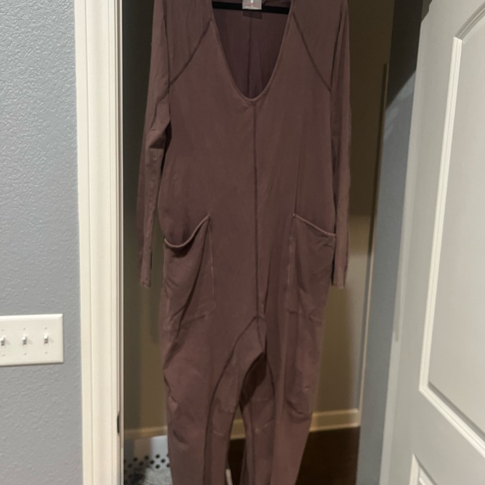 Free People Mauve Jumpsuit